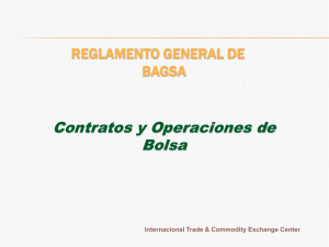 Contratos y Operaciones de Bolsa