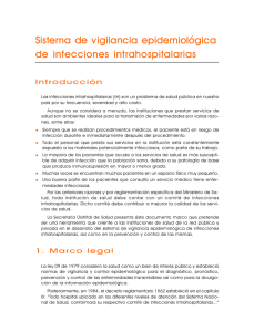 Vigilancia Infecciones Intrahospitalarias