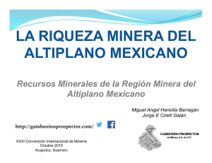 9-4 C1la riqueza minera del altiplano mexicano_ppt_acapulco