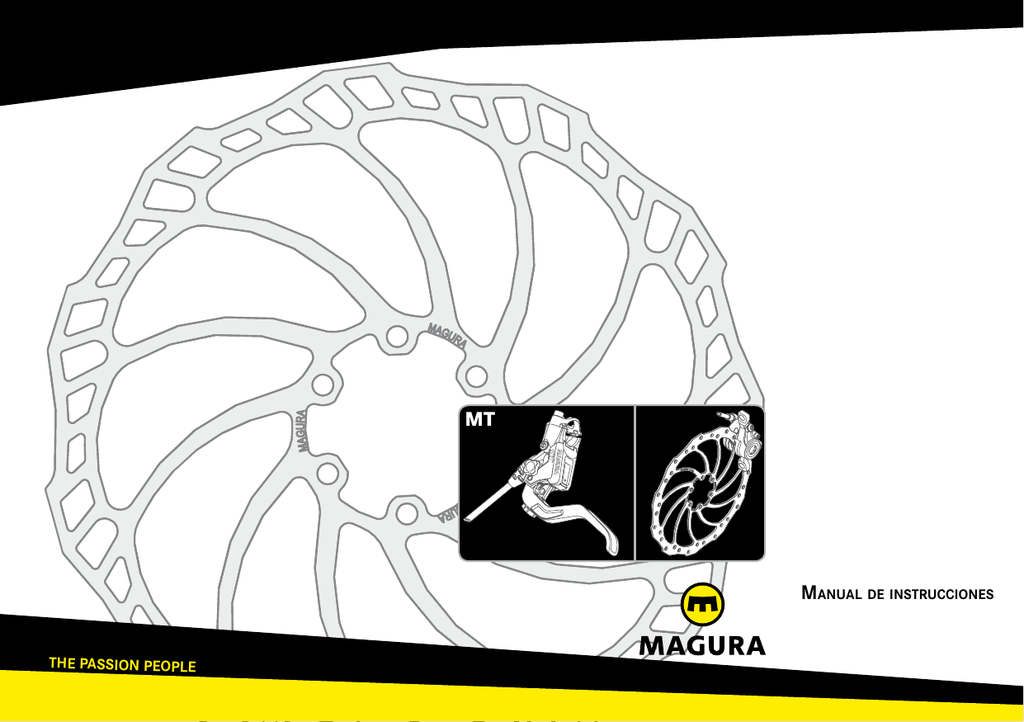 Magura freno de disco Adaptador qm12 180 mm is 6/" rueda delantera 160 mm rueda trasera