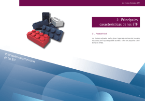 Principales características de los ETF