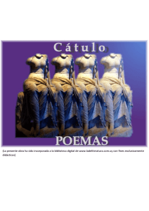 CATULO - Poemas - Ladeliteratura