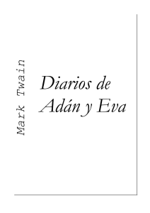 Diarios de Adán y Eva (Mark Twain)