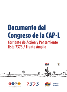 Documento del Congreso de la CAP-L
