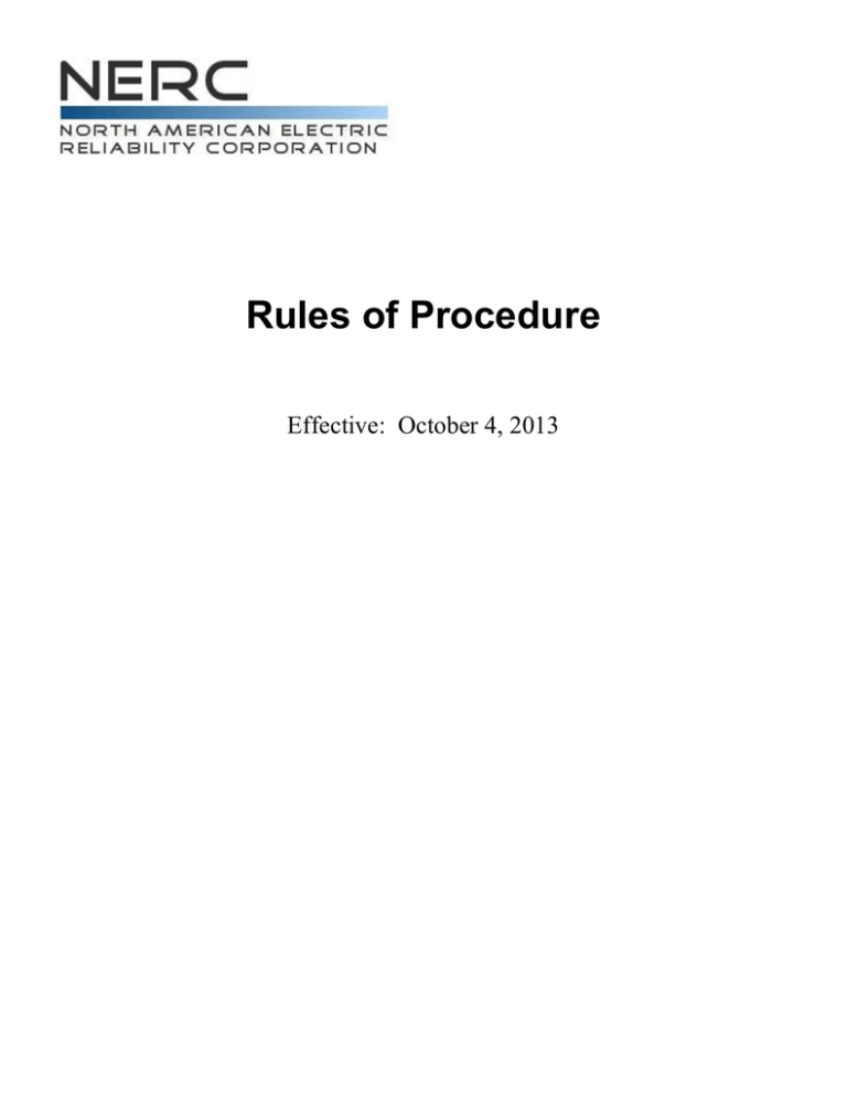 Rules of Procedure