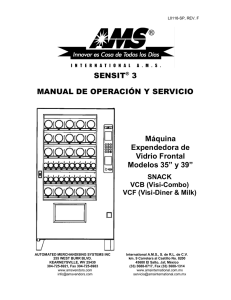 SENSIT 3 Manual de Operación y Servicio