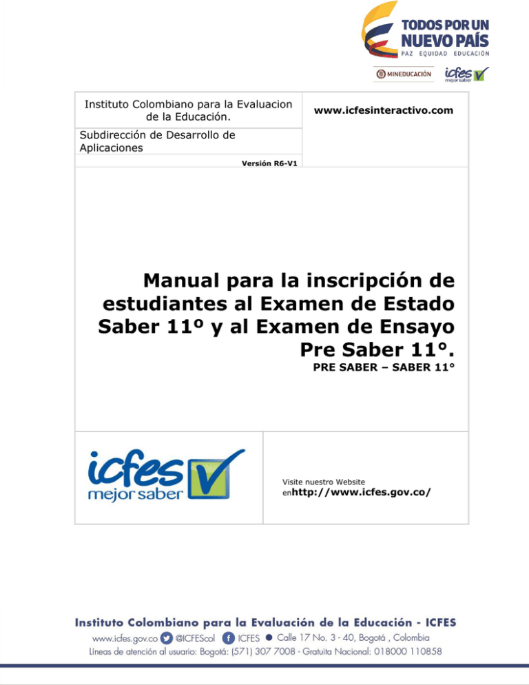 Manual Para La Inscripción De Estudiantes Al