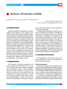 Síndrome del intestino irritable - Revista Medicina General y de