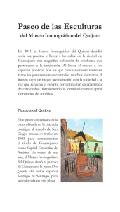 Paseo de las Esculturas - Museo Iconográfico del Quijote