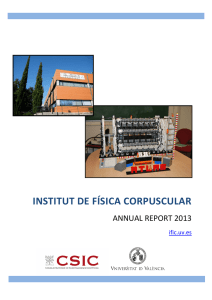 Year 2013 - Instituto de Física Corpuscular