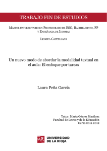 Un nuevo modo de abordar la modalidad textual en el aula: El