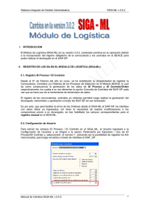 Sistema Integrado de Gestión Administrativa SIGA-ML v.3.0.2