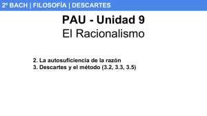 PAU - Unidad 9 El Racionalismo