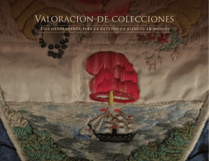 Valoraci&oacute;n de colecciones - Programa Fortalecimiento de Museos