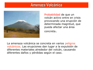 Amenaza Volcánica