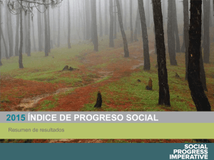 2015 índice de progreso social