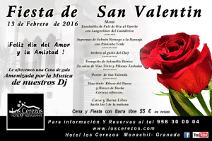 San Valentin - Hotel Restaurante Los Cerezos