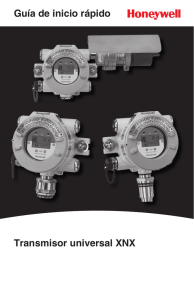Guía de inicio rápido Transmisor universal XNX