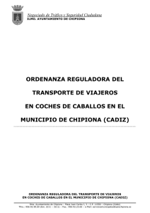 27-ordenanza municipal de coches de caballos