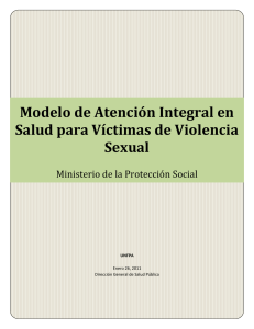 Modelo de Atención a Victimas de Violencia Sexual