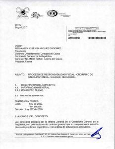 Page 1 80112 Bogotá, D - C - Contraloria General de la Republica