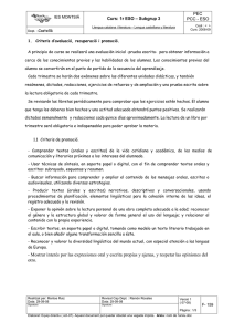 Mostrar interés por las expresiones oral y escrita propias y