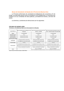 Bonos de Cancelación de Deudas de la Provincia de Buenos Aires