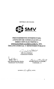 Procedimiento interno para atención de consultas en la dirección