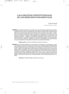 pdf Las garantías constitucionales de los derechos fundamentales