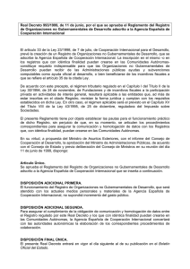 Real Decreto 993/1999 - Voluntariadogalego.org