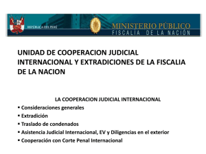 autoridad central en cooperación judicial internacional