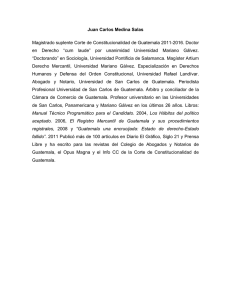 Juan Carlos Medina Salas Magistrado suplente Corte de