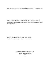 departament de filología anglesa i alemanya language and society