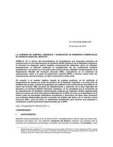 011-2016/CDB-INDECOPI 25 de enero de 2016 LA COMISIÓN DE