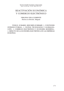 Reactivación económica y comercio electrónico