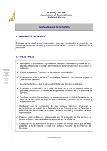 Subcontralor de Servicios - Poder Judicial de Costa Rica