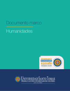 Documento Marco Humanidades