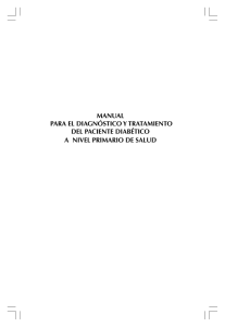 Manual para el diagnóstico y tratamiento del paciente diabético.pmd