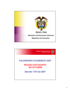Decreto 1373 de 2007 - Ministerio de Educación