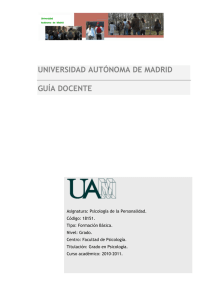 04. Psicología de la Personalidad