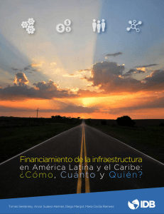Financiamiento de la infraestructura en América Latina y el Caribe