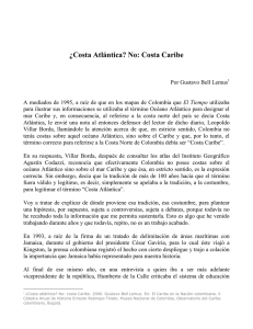 &iquest;Costa Atl&aacute;ntica? No: Costa Caribe