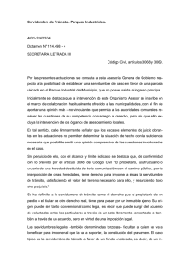 REVISTA Nº 83, 2005, DE TRÁNSITO. PARQUES INDUSTRIALES
