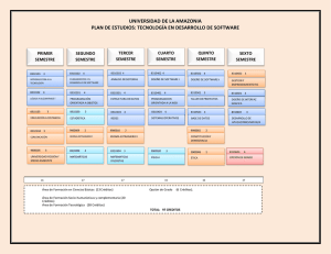 Plan de Estudios Nuevo - Universidad de la Amazonia
