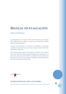 manual de evaluación