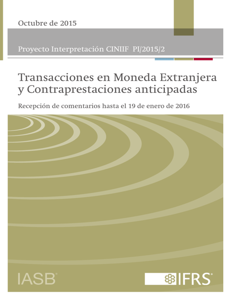 Transacciones En Moneda Extranjera Y Contraprestaciones 8673