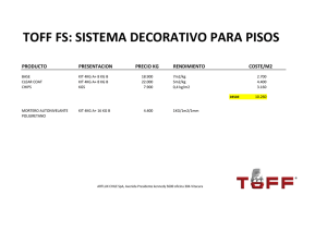 TOFF FS: SISTEMA DECORATIVO PARA PISOS - Artlux