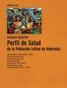 Perfil de Salud de la Población Latina de Nebraska