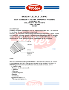 BANDA FLEXIBLE DE PVC