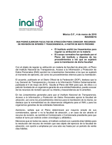 Comunicado INAI-058-16